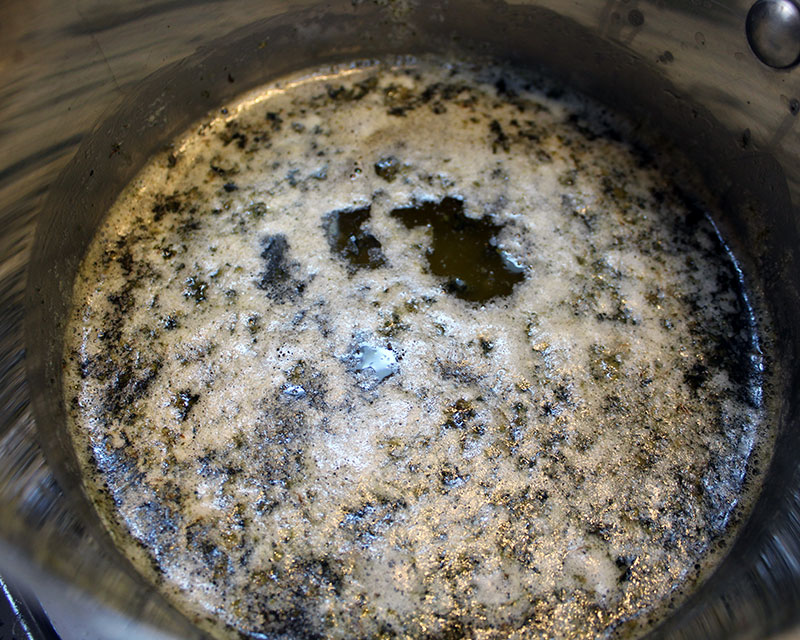 Simmer cannabutter